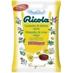 Caramelos Hierbas Suizas sin Azúcar, 70 g - Ricola