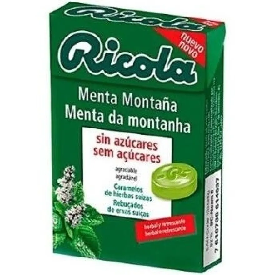 Caramelos sin Azúcar de Arándano Rojo, 50 g - Ricola
