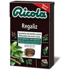 Caramelos sin Azúcar Regaliz, 50 g - Ricola
