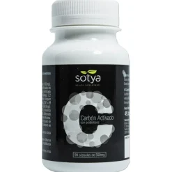 Carbón Activado con Probióticos 90caps - Sotya