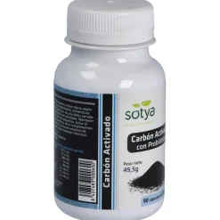 Carbón Activado con Probióticos 90caps - Sotya