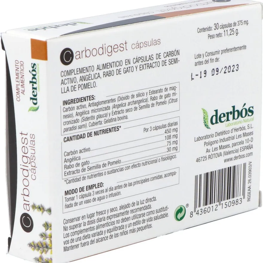 Carbodigest 30cáps - Derbos