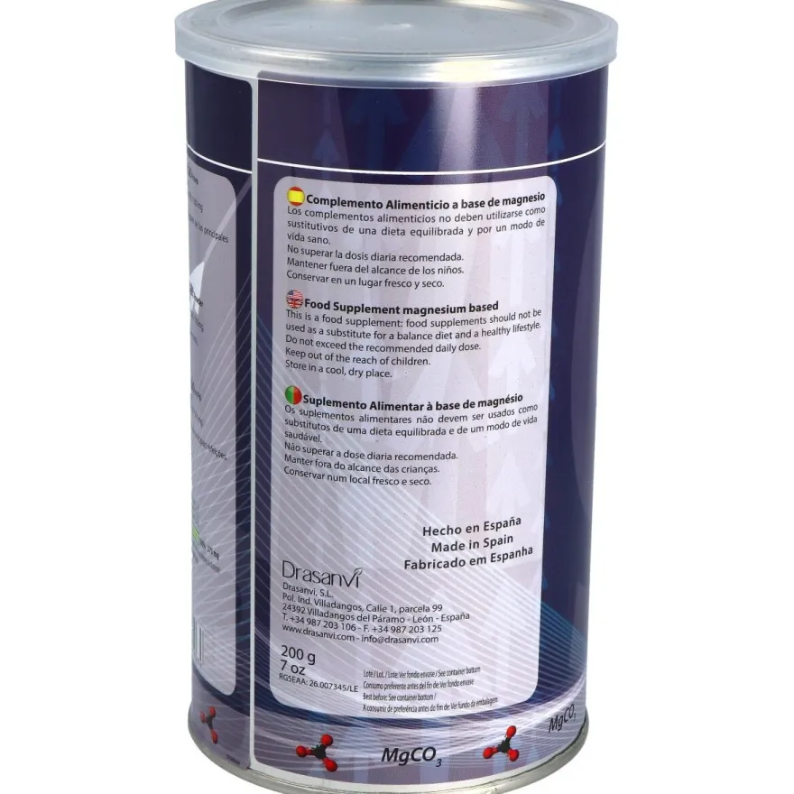 Carbonato Magnesio 200g - Drasanvi