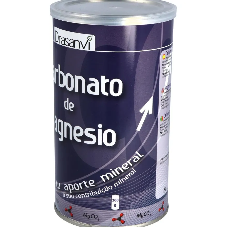 Carbonato Magnesio 200g - Drasanvi