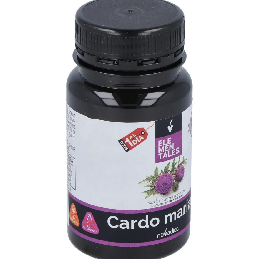 Cardo Mariano 30 Cápsulas Vegetales - Novadiet