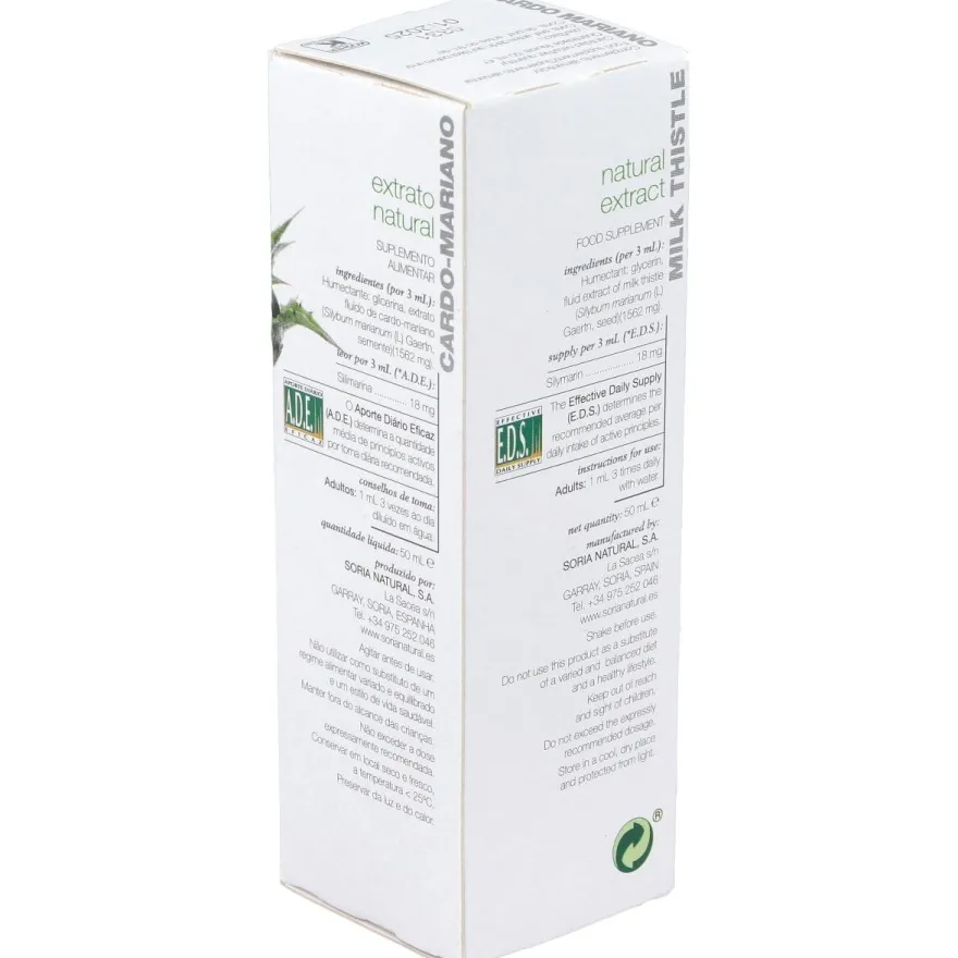 Cardo Mariano Extracto 50ml - Soria Natural