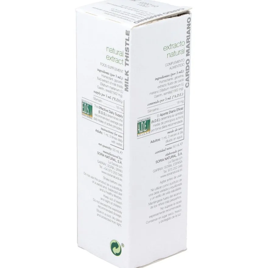 Cardo Mariano Extracto 50ml - Soria Natural