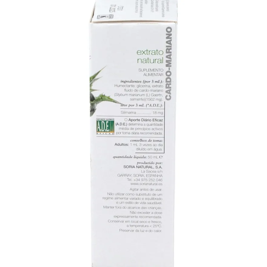 Cardo Mariano Extracto 50ml - Soria Natural