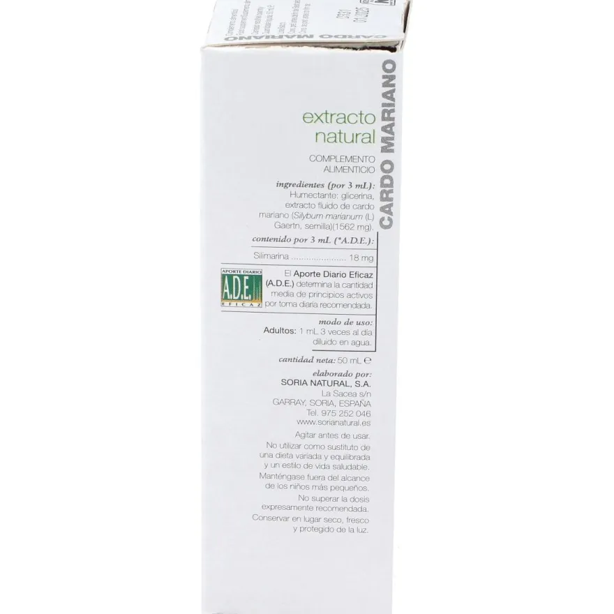 Cardo Mariano Extracto 50ml - Soria Natural