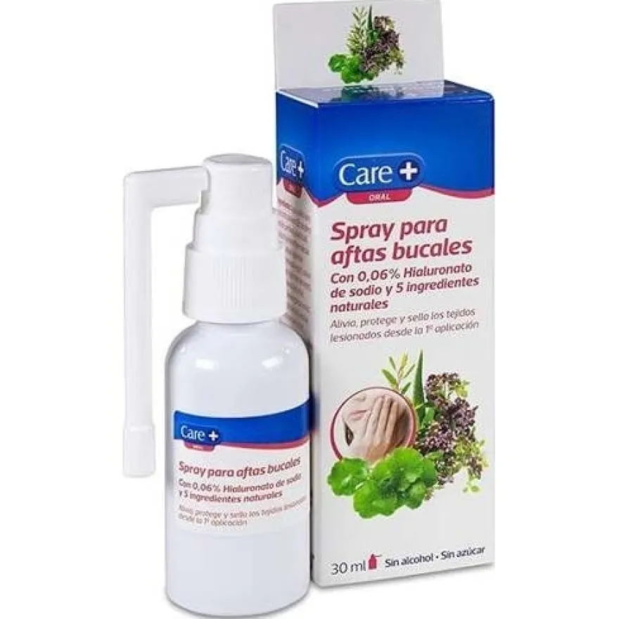 Care + Aftas Bucales Spray de 15 Mililitros - Care+