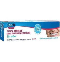 Care+ Crema Adhesiva para Dentaduras Postizas (40 g) - Stada