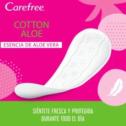 Carefree Normal Aloe Protector Cotton 56uds - Carefree