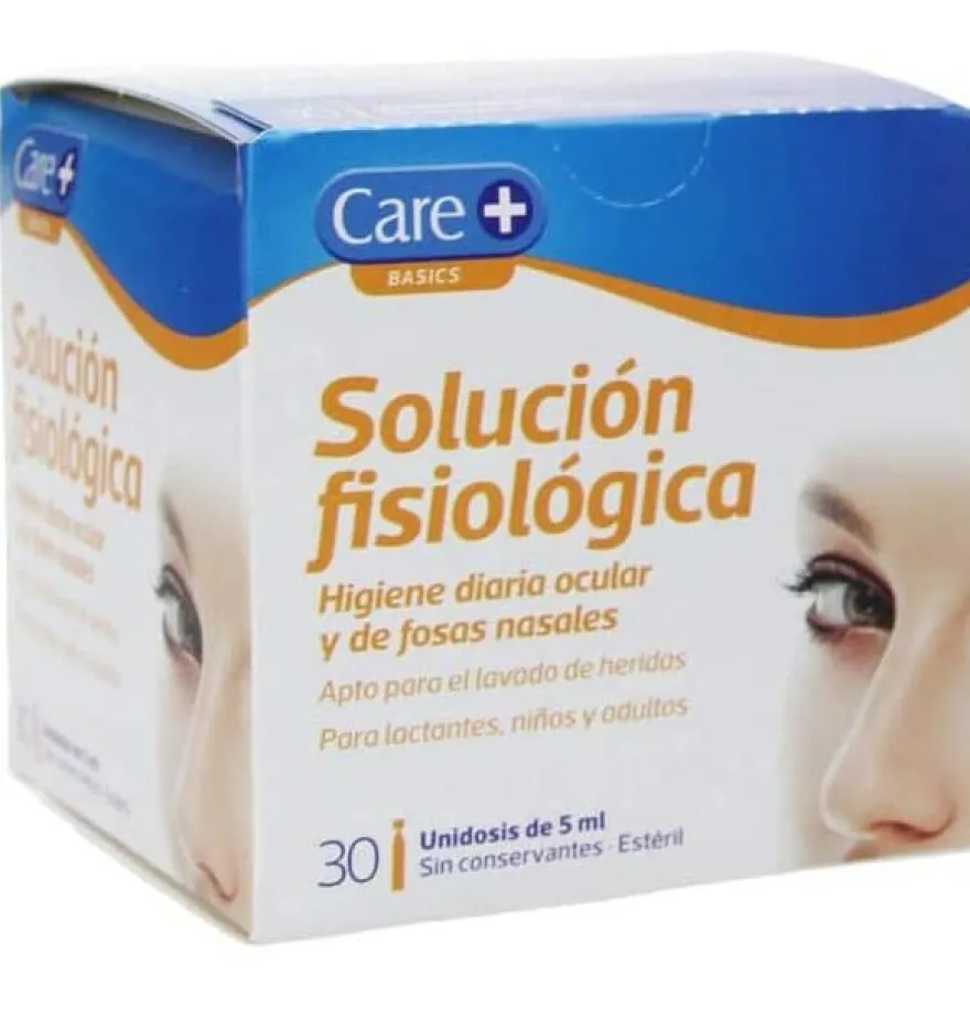 Care+ Solución Fisiologica (5 ml 30 Monodosis) - Ontex