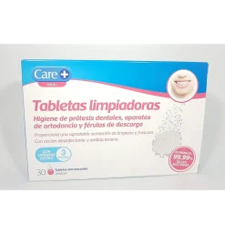 Care+ Tabletas Limpiadoras (30 Tabletas Efervescentes) - Stada