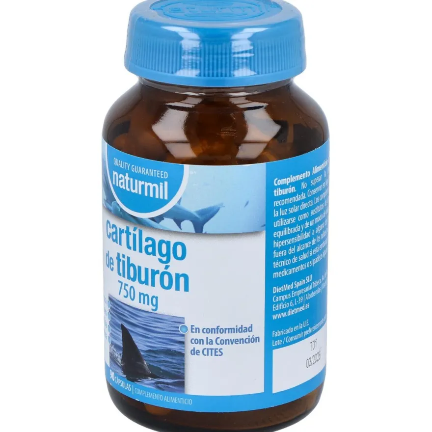 Cartilago De Tiburon 750Mg. 90Cap.