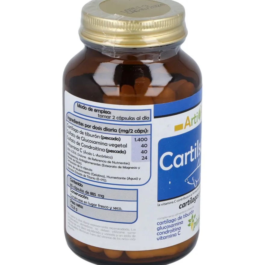 Cartilsamina (Cartilago De Tiburon) 80Cap.