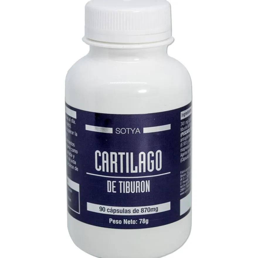 Cartílago Tiburón 870 90 Cápsulas - Sotya