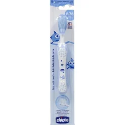 Cepillo de Dientes de Cerdas Suaves 6m+ Azul, 1 Ud - Chicco