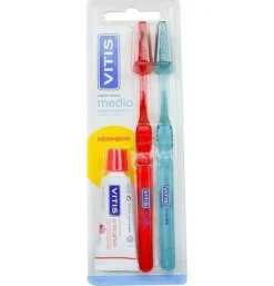 Cepillo Dental Adulto - Vitis (medio Duplo) - Dentaid
