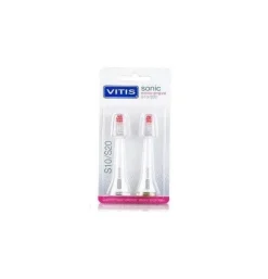Cepillo Dental Electrico - Vitis Sonic S10 / S20 Encias (2u Recambio Cabezal) - Dentaid