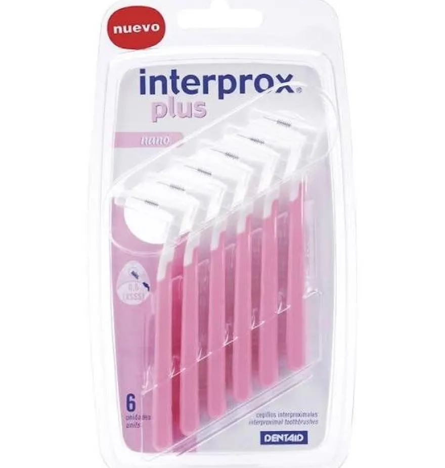 Cepillo Espacio Interproximal - Interprox Plus (nano 6 U) - Dentaid