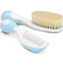 Cepillo y Peine Infantil - Chicco Pelo Natural (azul) - Chicco Española - Infantil