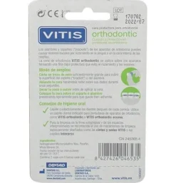 Cera Ortodoncia Protectora Rozadura - Vitis Orthodontic (5 Barritas) - Dentaid