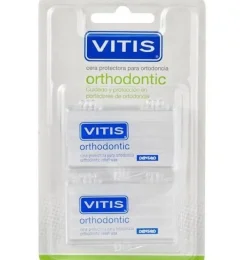 Cera Ortodoncia Protectora Rozadura - Vitis Orthodontic (5 Barritas) - Dentaid