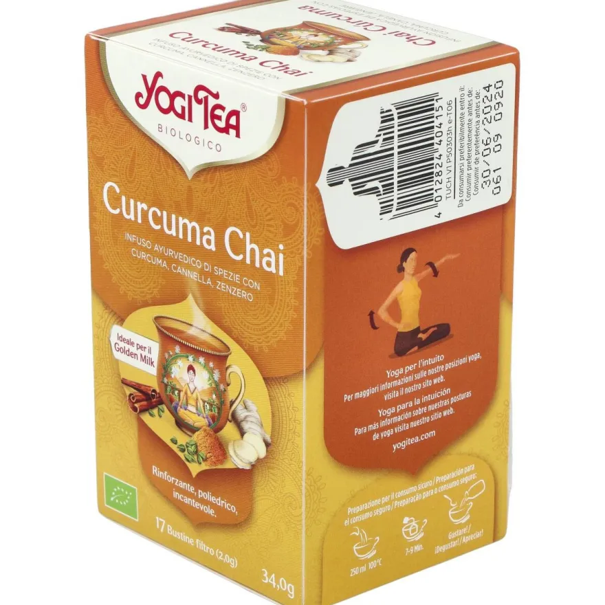 Chai Curcuma 17infusiones - Yogi Tea