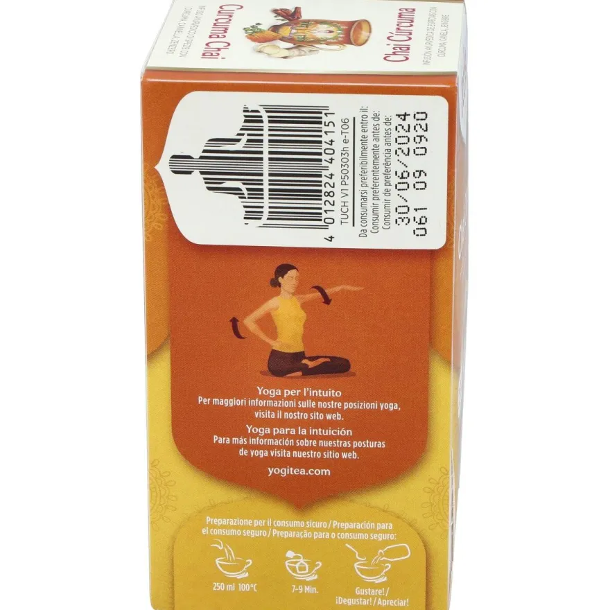 Chai Curcuma 17infusiones - Yogi Tea