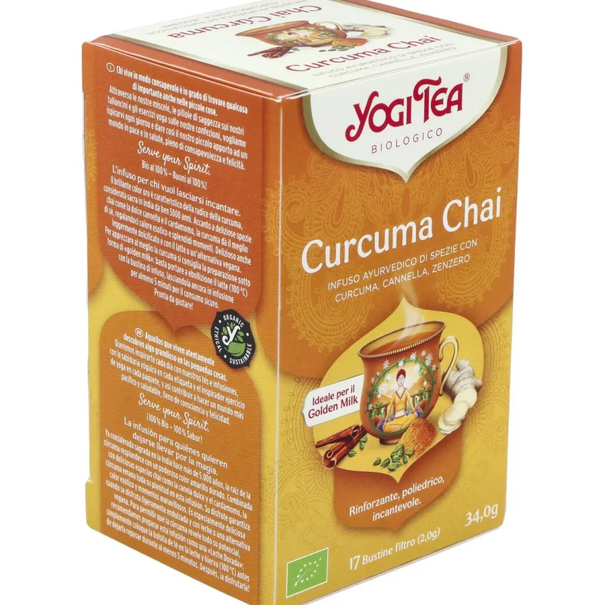 Chai Curcuma 17infusiones - Yogi Tea