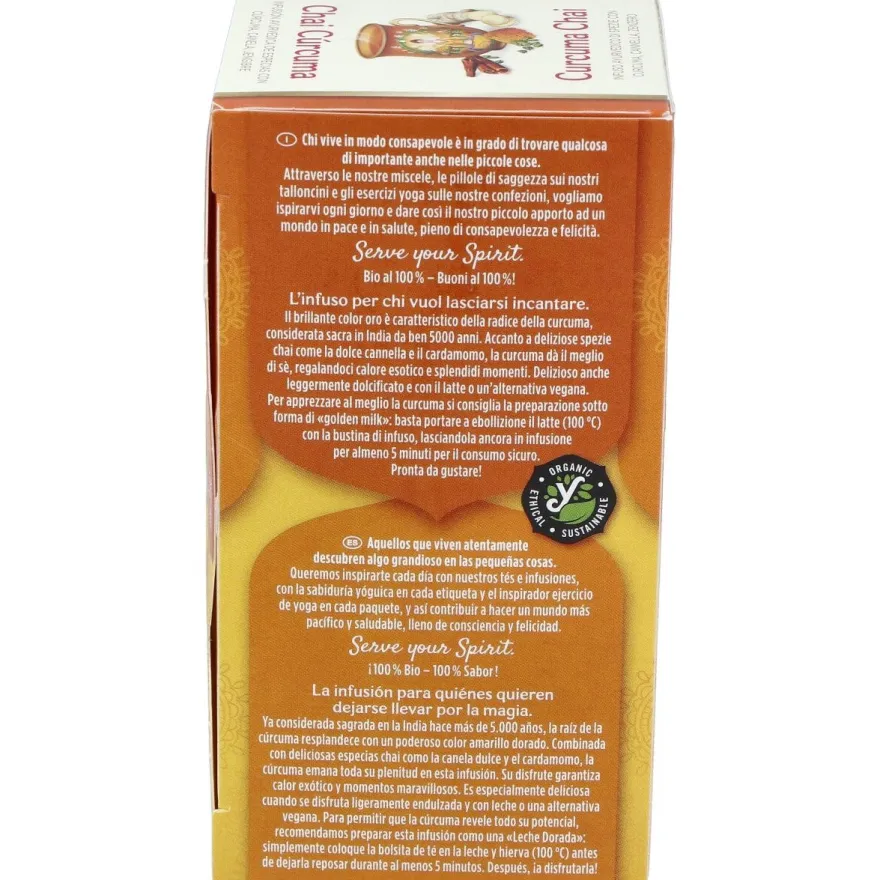 Chai Curcuma 17infusiones - Yogi Tea