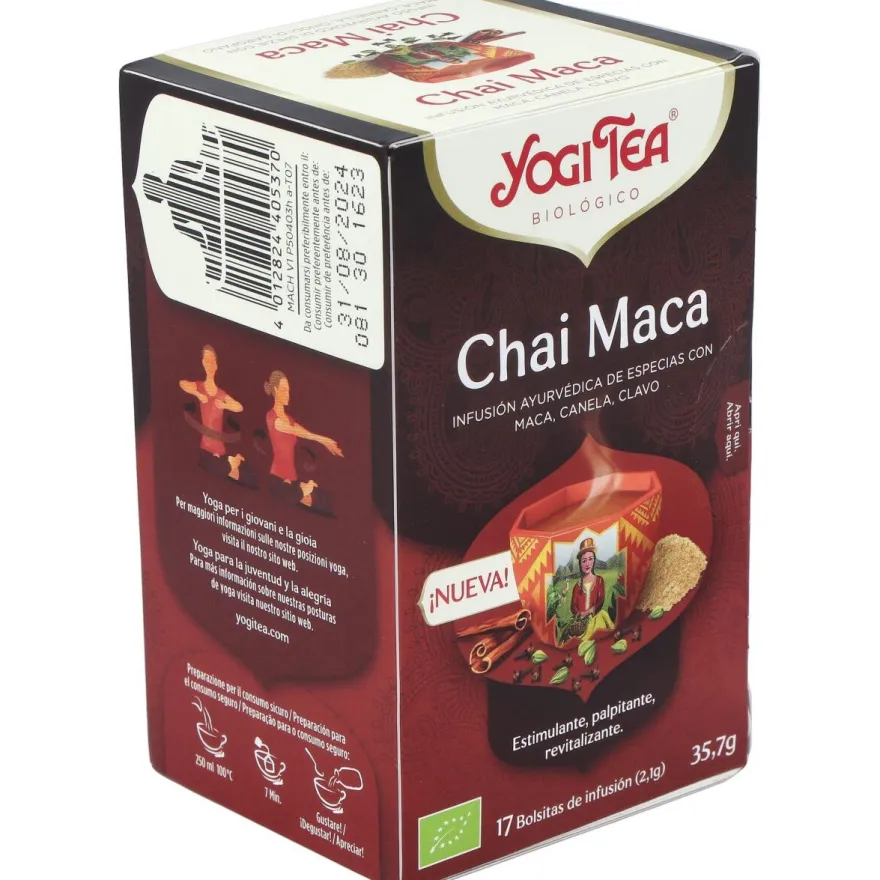 Chai Maca 17infusiones - Yogi Tea