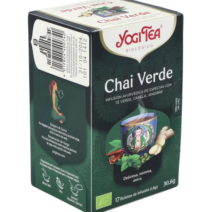 Chai Verde 17infusiones - Yogi Tea