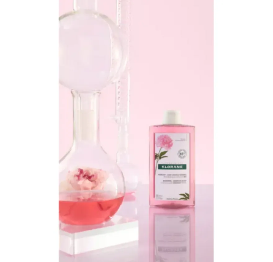 Champú a la Peonia BIO, 200 ml. - Klorane