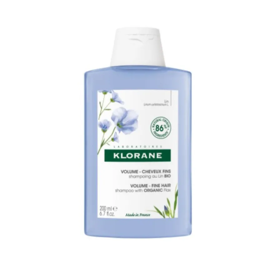 Champú al Lino BIO, 200 ml. - Klorane