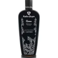 Champú Henna Color Castaðo 400ml - Radhe Shyam
