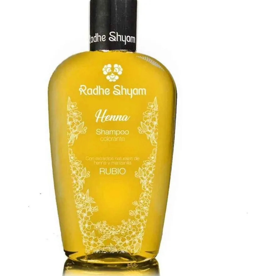 Champú Henna Color Rubio 400ml - Radhe Shyam
