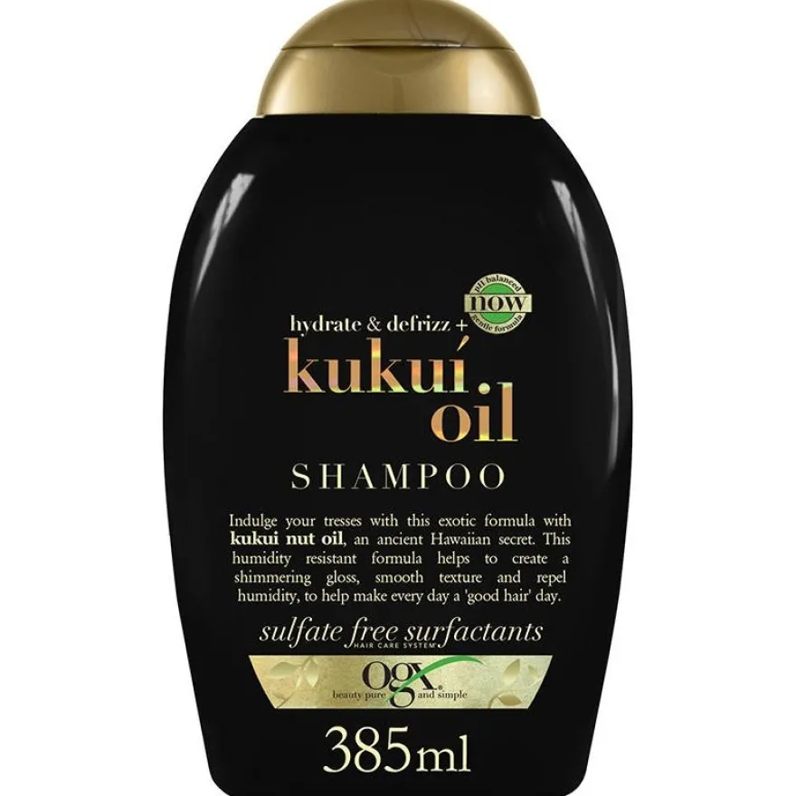 Champú Kukui Hidratante Antiencrespamiento 385ml - Ogx
