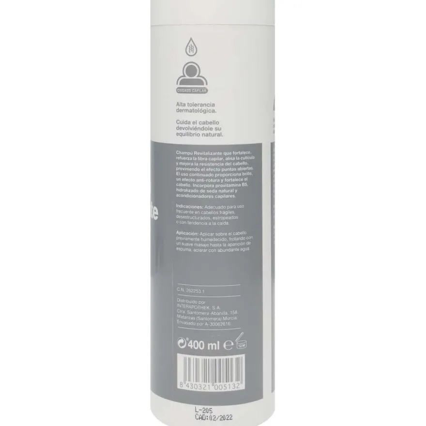 Champú Revitalizante 400ml - Interapothek