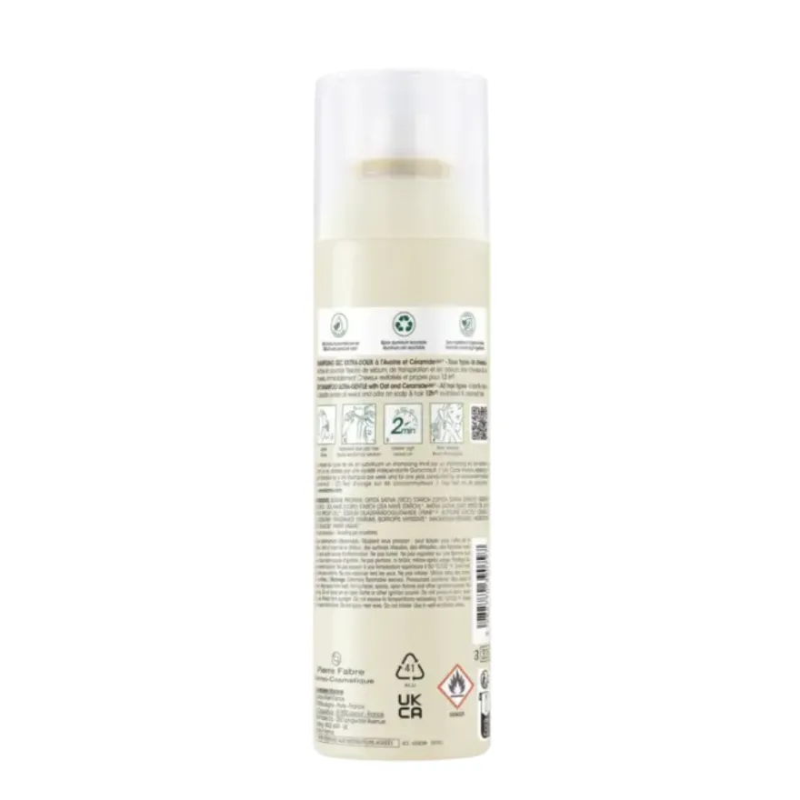 Champú Seco a la Leche de Avena y Ceramidesᴸᴵᴷᴱ, 150 ml. - Klorane