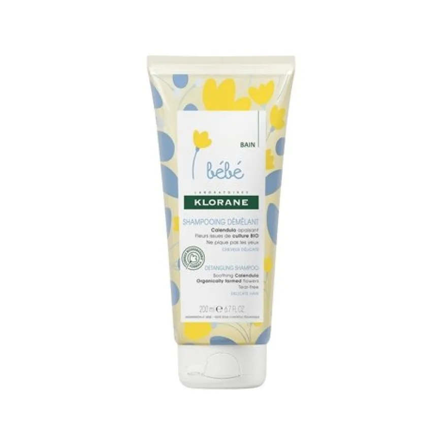 Champú Suave Desenredante a la Caléndula, 200 ml. - Klorane