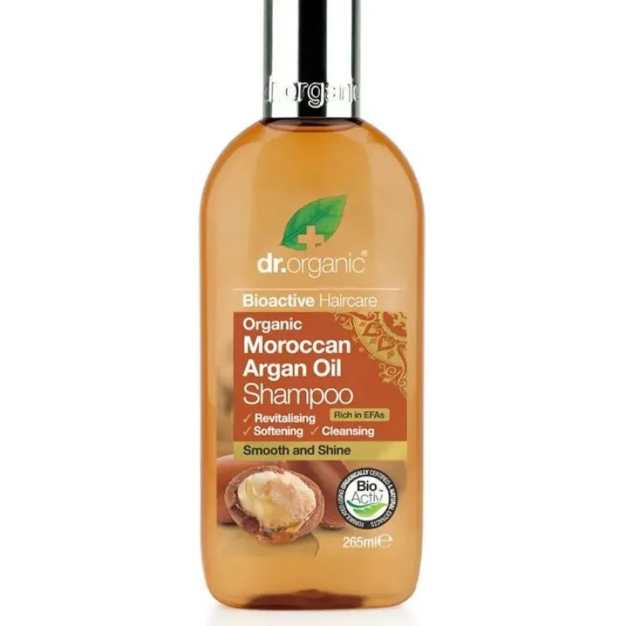 Champu Aceite Argan Marroqui 265ml - Dr. Organic