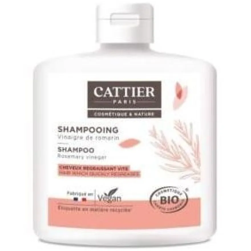 Champu Cabellos Grasos Vinagre de Romero 250ml - Cattier