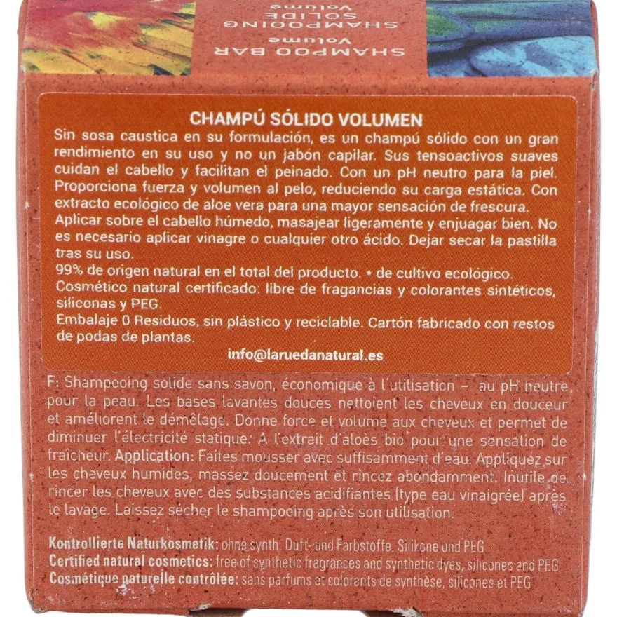 Champu Solido Volumen 100Gr.