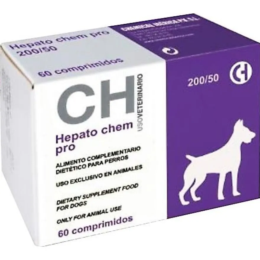 Chemical Hepato Chem Pro 200/50 60 Comprimidos