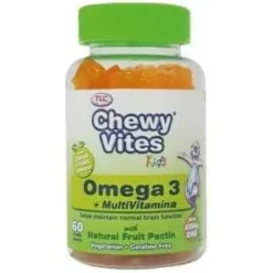 Chewy Vites Omega 3 + Multivitaminas 60 U