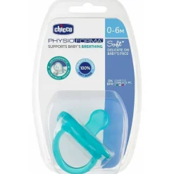 Chicco Chupete Physioforma Soft Orthodontic Silicona +0m Azul 1ud - Chupete