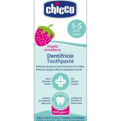 Chicco Natural Sensation Pasta Dentífrica con Flúor, 50 ml - Pasta