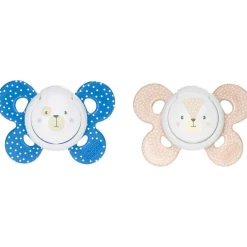 Chicco Physio Comfort Chupete De Silicona De 6-16 Meses Tonos Azules, 2 Unidades
